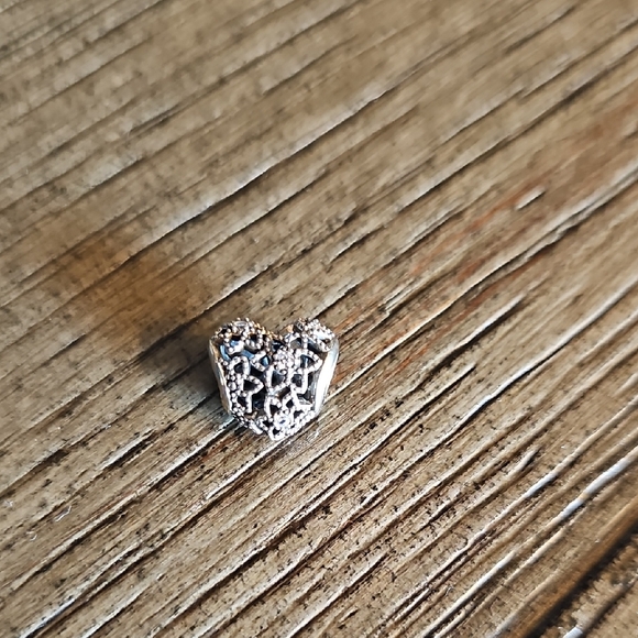 Pandora Silver Heart Charm Bracelet - Picture 2 of 2